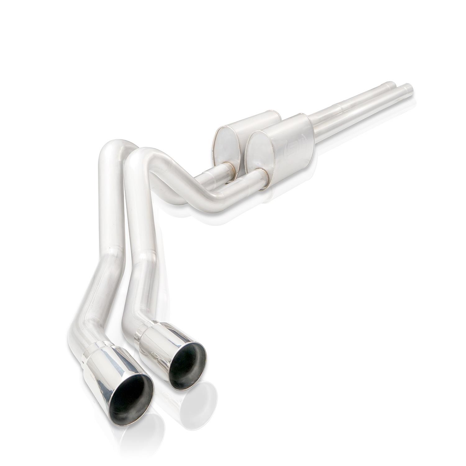 Stainless Works 2019+ Chevrolet Silverado 5.3L 3in Redline Catback Perf Connect Dual Polished Tip