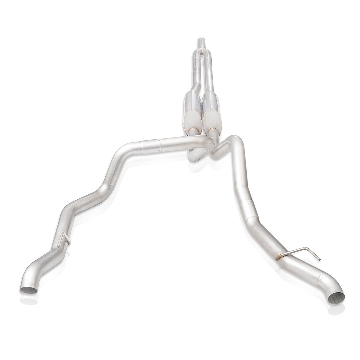 Stainless Works 2019+ Chevrolet Silverado 5.3L 3in Legend Catback Y-Pipe (Use Factory Tips) thumbnail 4