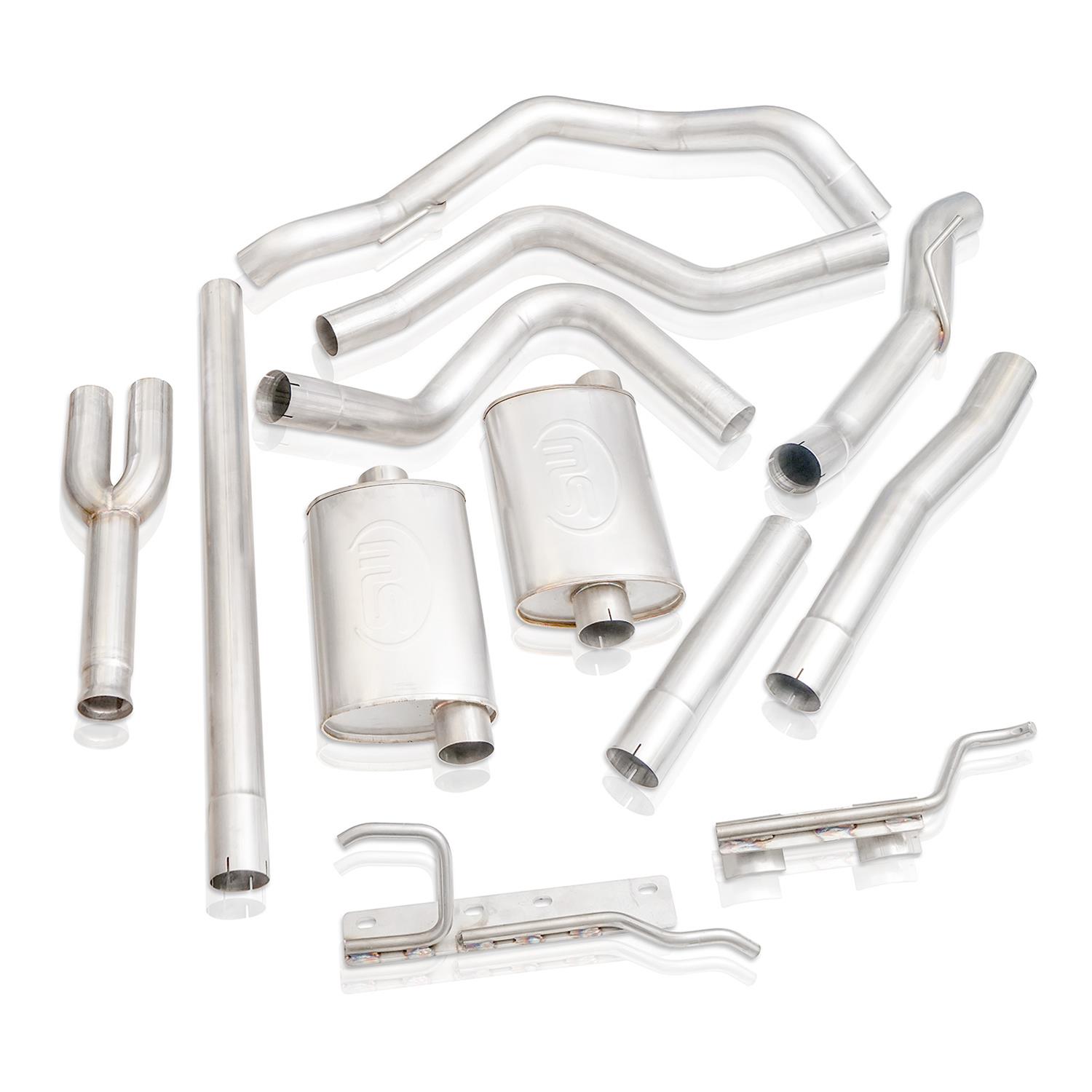 Stainless Works 2019+ Chevrolet Silverado 5.3L 3in Redline Catback Y-Pipe (Use Factory Tips) thumbnail 2