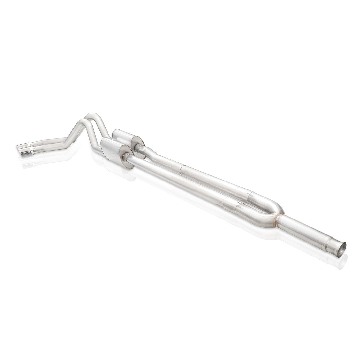 Stainless Works 2019+ Chevrolet Silverado 5.3L 3in Legend Catback Factory Connect Dual Polished Tip thumbnail 6
