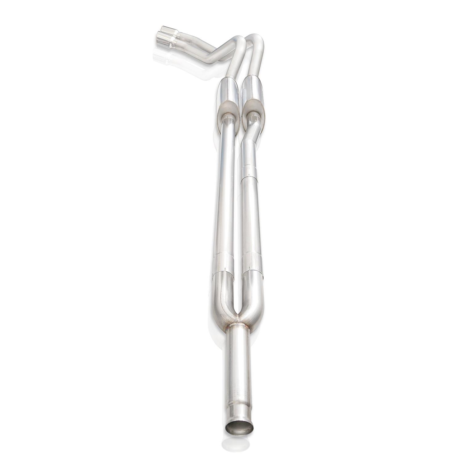 Stainless Works 2019+ Chevrolet Silverado 5.3L 3in Redline Catback Factory Connect Dual Polished Tip thumbnail 6