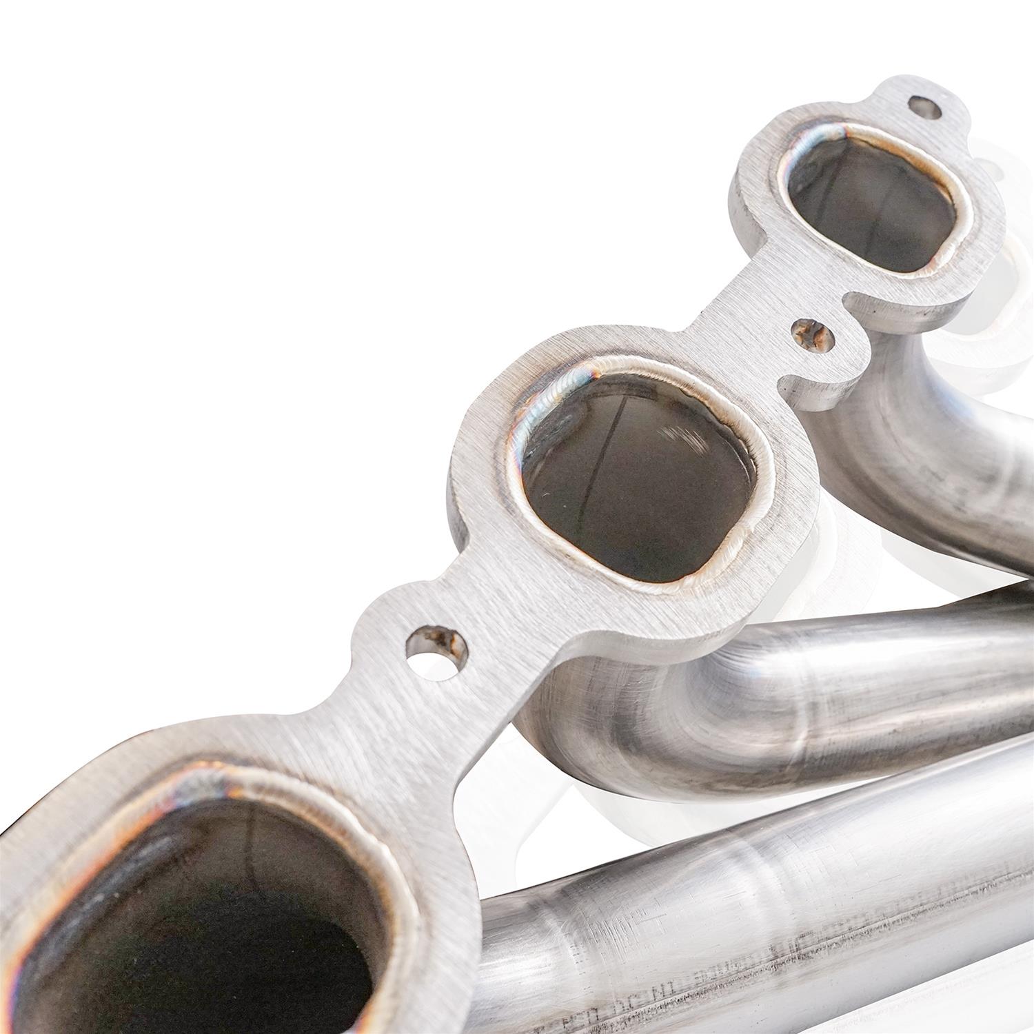 Stainless Works 2019+ Chevrolet Silverado 5.3L Catted Headers 1-7/8in Primaries 3in Leads Y-Pipe