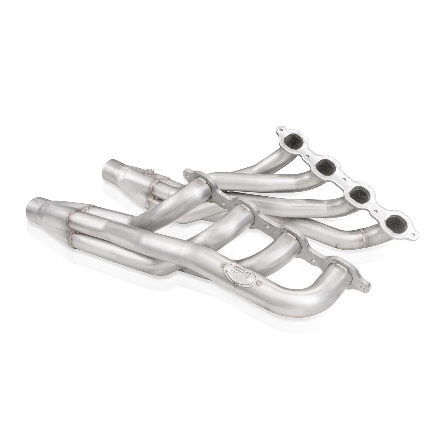 Stainless Works 2020-21 Silverado HD 6.6L 2in Long Tube Header Kit Performance Connect thumbnail 4