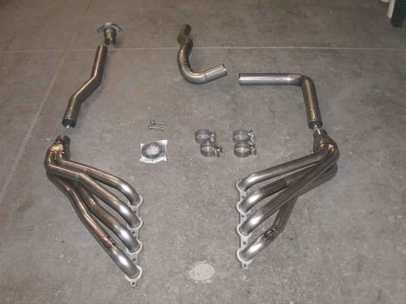 Stainless Works 2003-06 Chevy/GMC 6.0L (4WD only) Truck 1-3/4in Primaries 2-1/2in High-Flow Cats