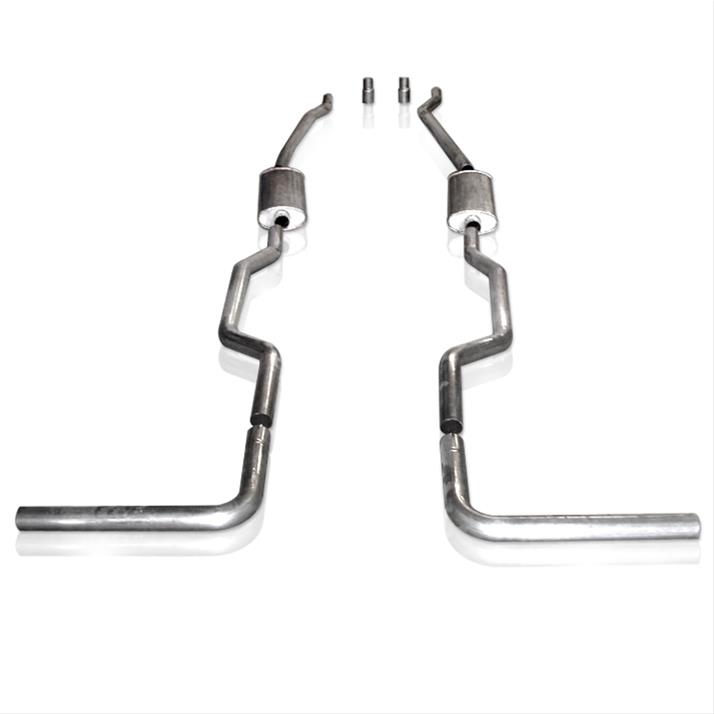 Stainless Works Chevy/GMC Truck 1967-87 Exhaust 3in Turbo Muffler System thumbnail 2