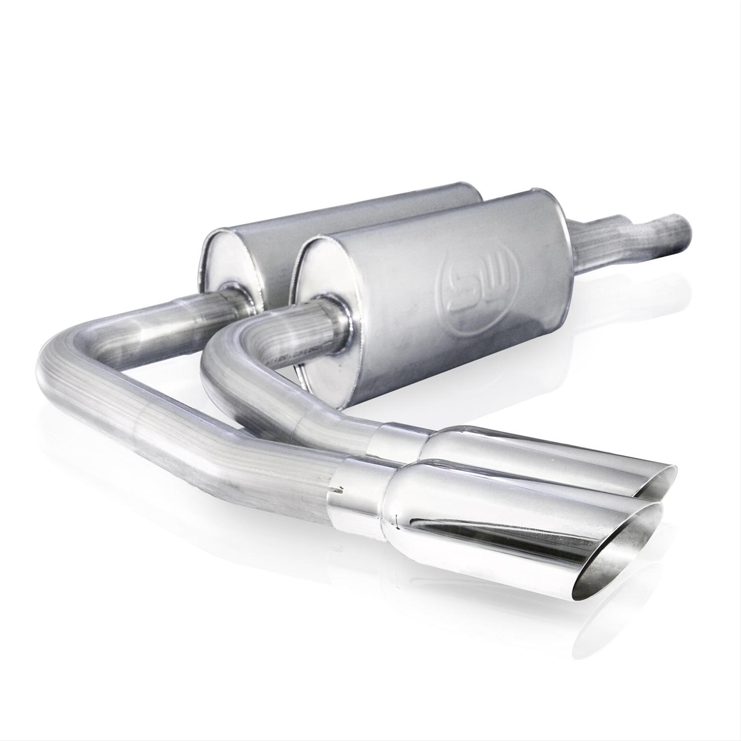 Stainless Works CT8898SE Stainless Works CNC MandrelBent Exhaust Systems Summit Racing