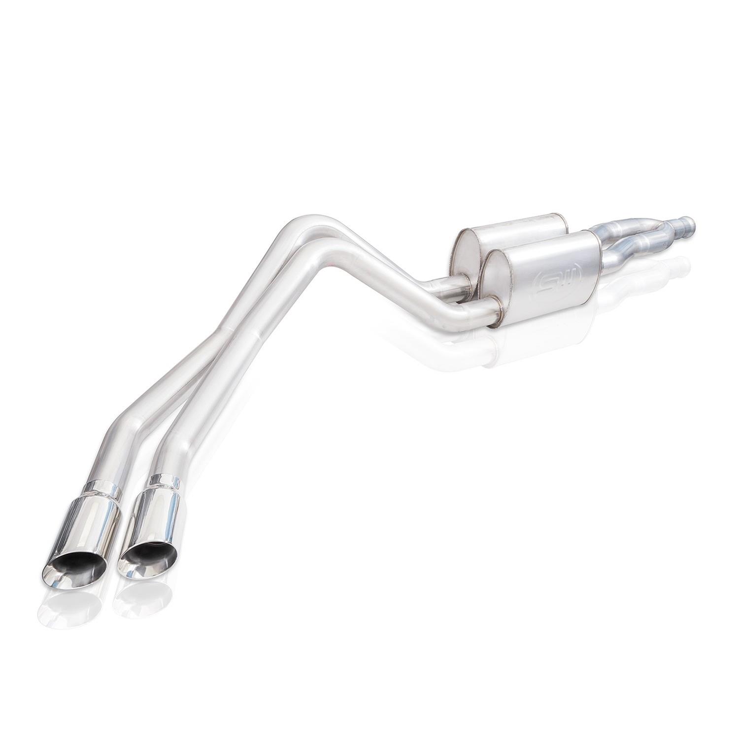 Stainless Works 15-19 Chevrolet Tahoe 5.3L Legend Cat-Back Exhaust w/4in Polished Tips thumbnail 3