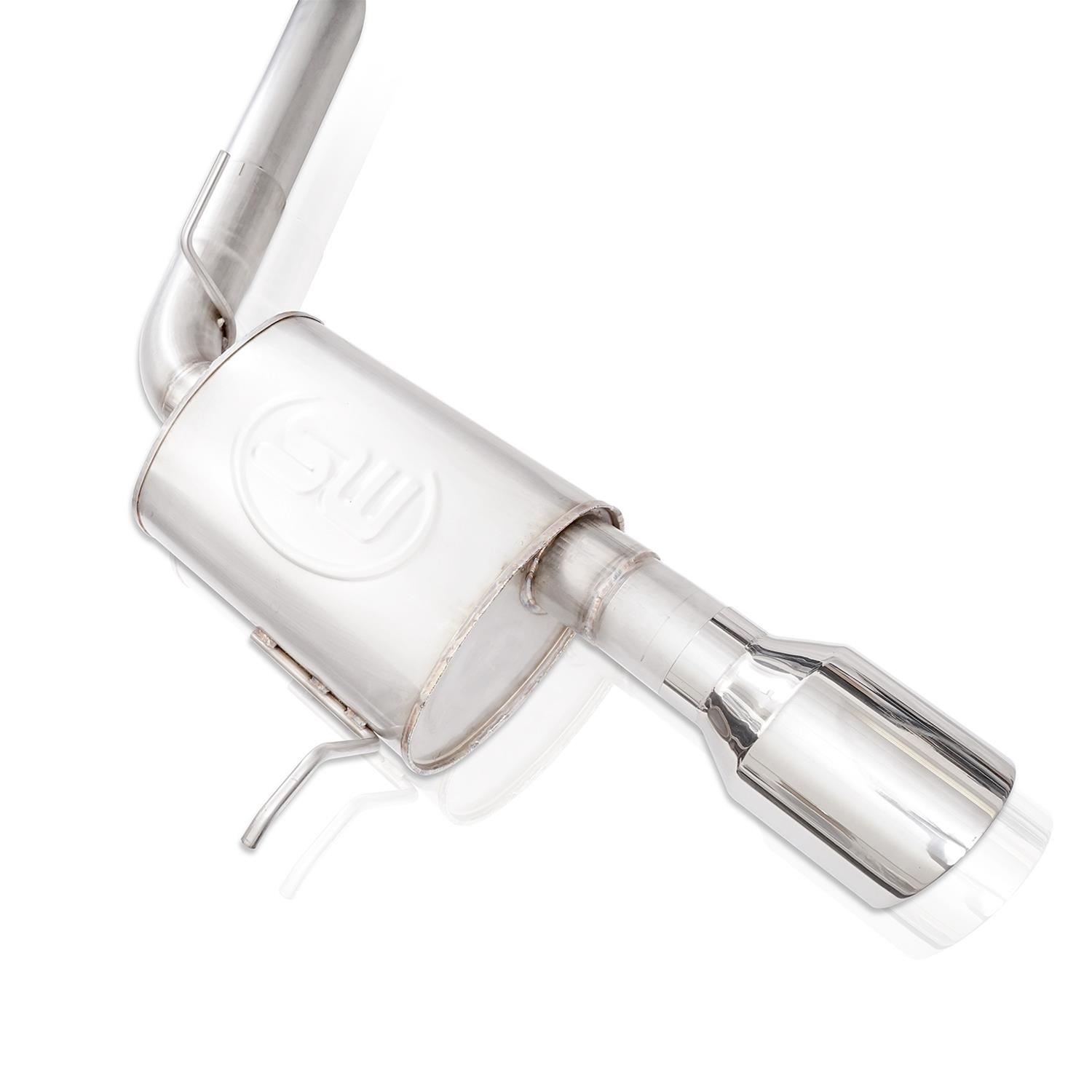 Stainless Works 18-19 Dodge Durango 6.4L Redline Catback Exhaust w/ Polished Tips thumbnail 5