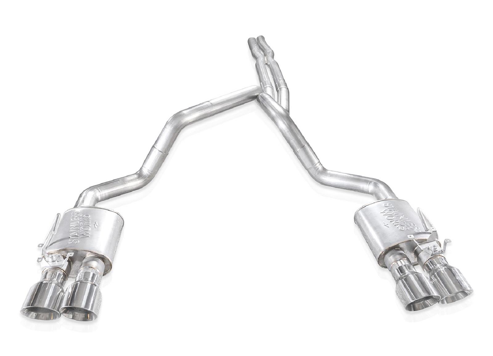 Stainless Works 2023+ Cadillac Escalade V 6.2L Supercharged Catback thumbnail 2