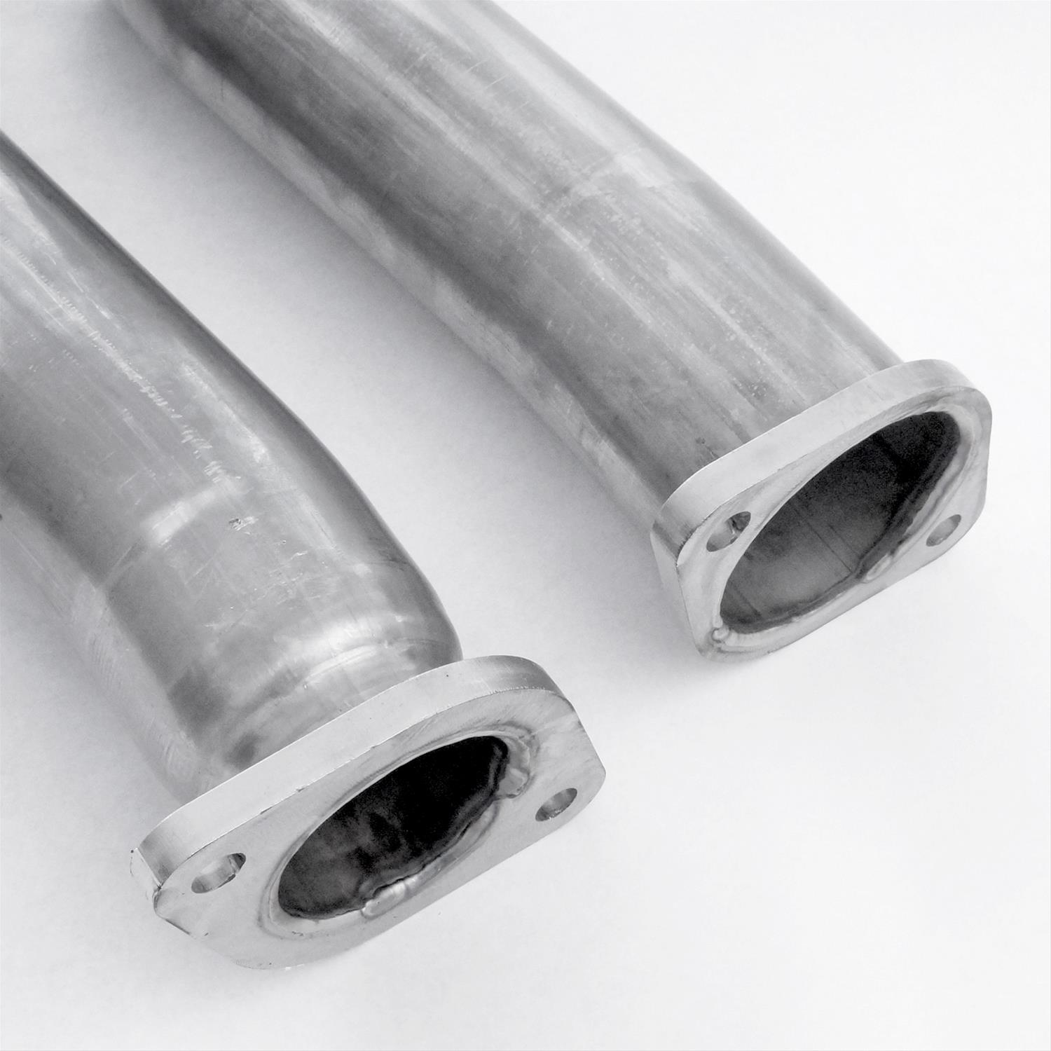 Stainless Works 2013-18 Ford Focus ST 3in Catback Vintage Round Muffler Wide Tip thumbnail 2