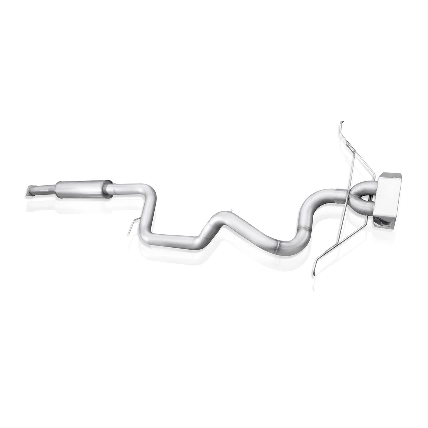 Stainless Works 2013-18 Ford Focus ST 3in Catback Vintage Round Muffler Wide Tip thumbnail 5