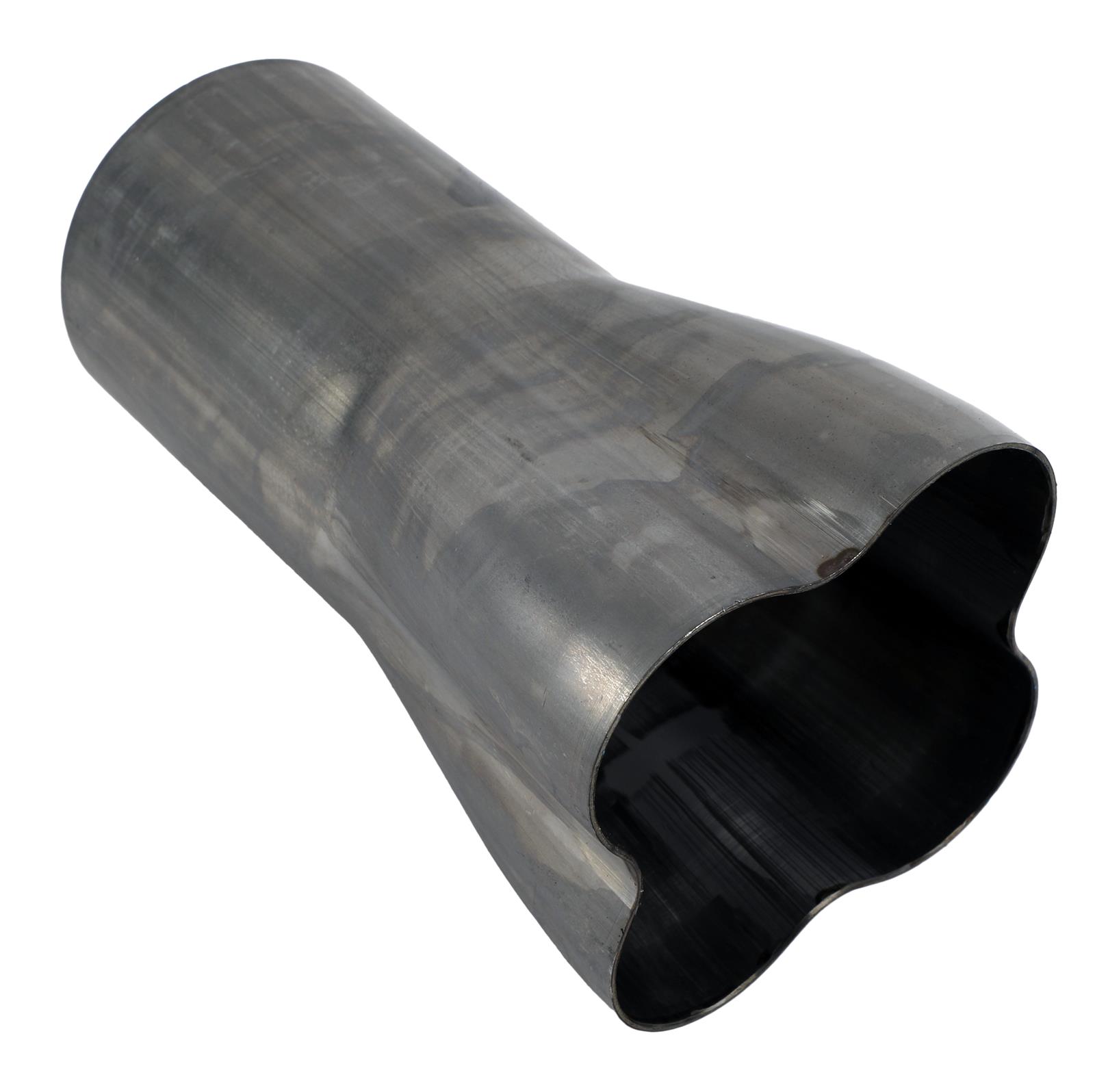 Stainless Works 4 way collector-2in inlet 3 1/2in od outlet