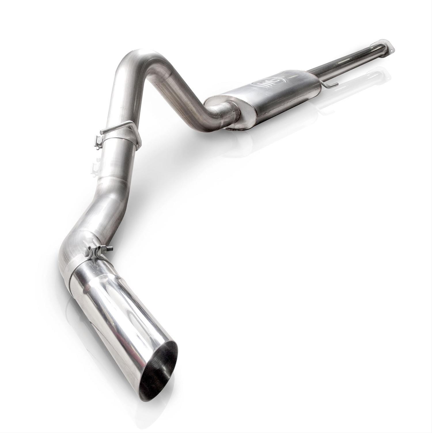Stainless Works 2015-16 Ford F-150 2.7L/3.5L 3.5in Catback Chambered Muffler Factory Connection