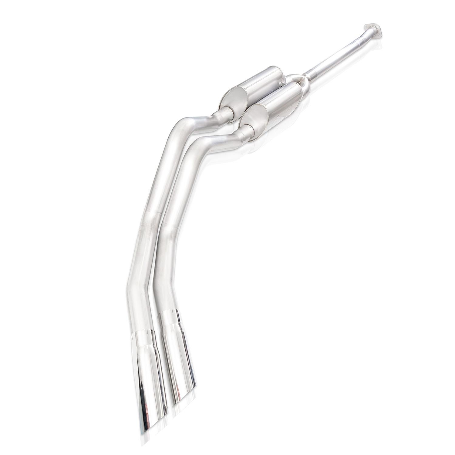 Stainless Works 15-19 Ford F150 5.0L Legend Side Exit Catback System w/ Dual 3.5in Polished Tips thumbnail 3