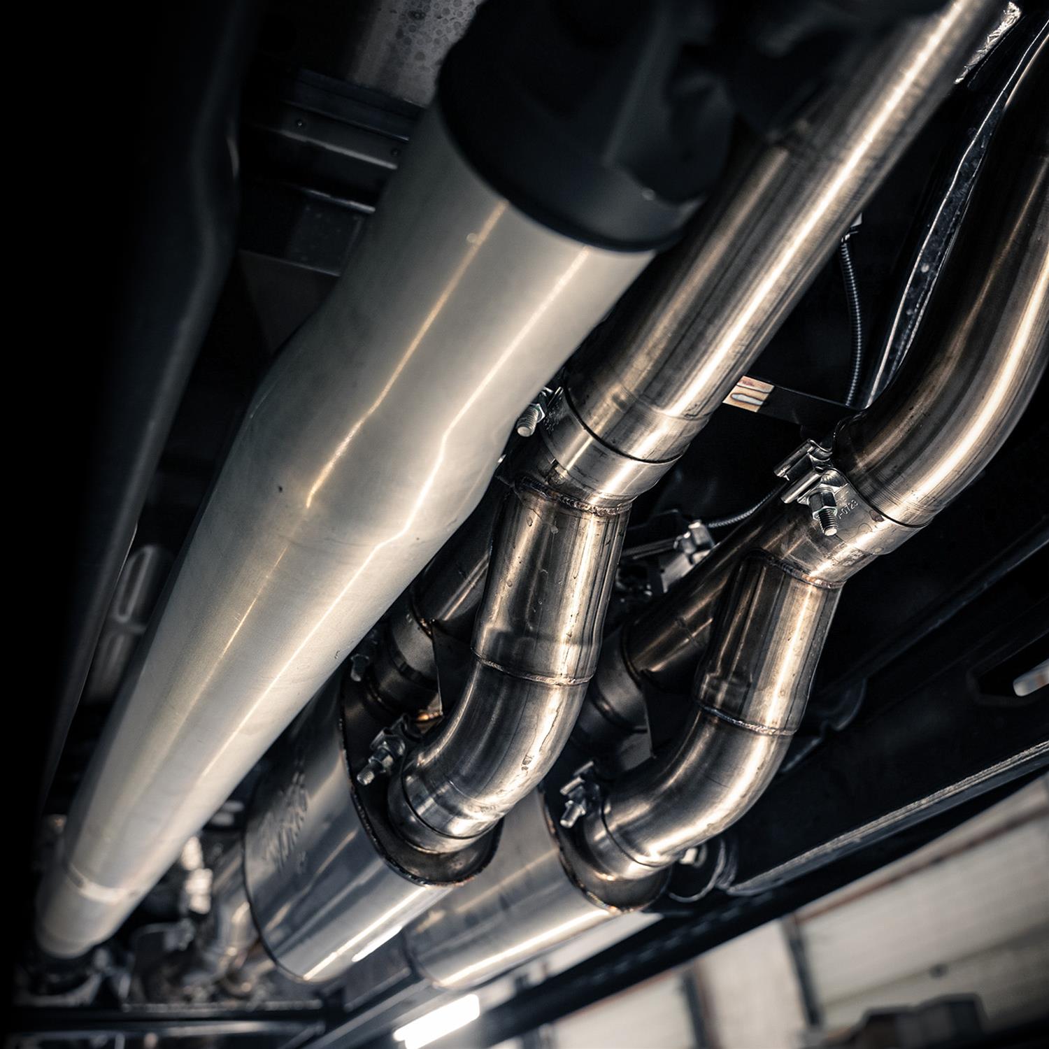 Stainless Works 23-25 Ford F-150 Raptor R 3in Catback System X-Pipe Crossover thumbnail 4