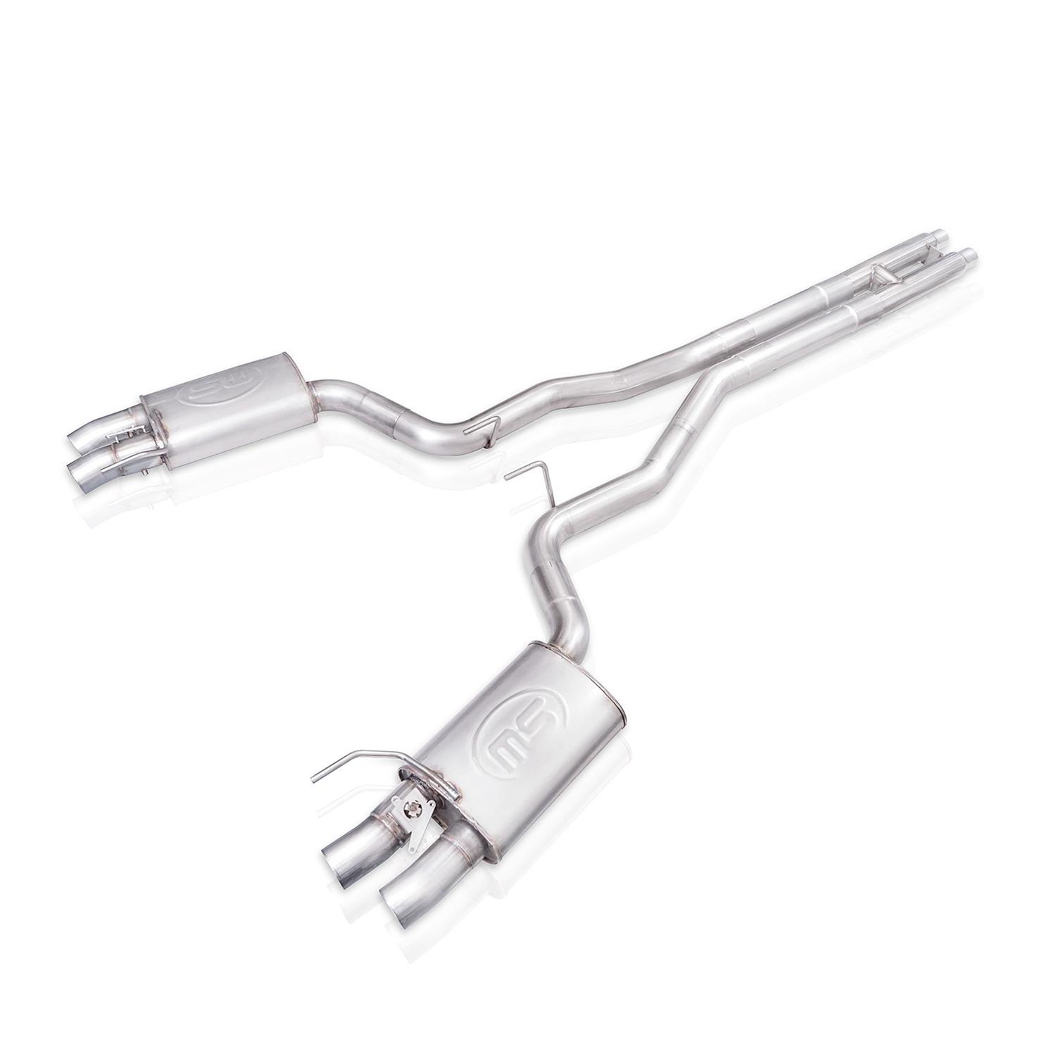 Stainless Works 2015+ Ford Shelby GT350 Legend Factory Connect H-Pipe Catback Exhaust w/Valves thumbnail 4