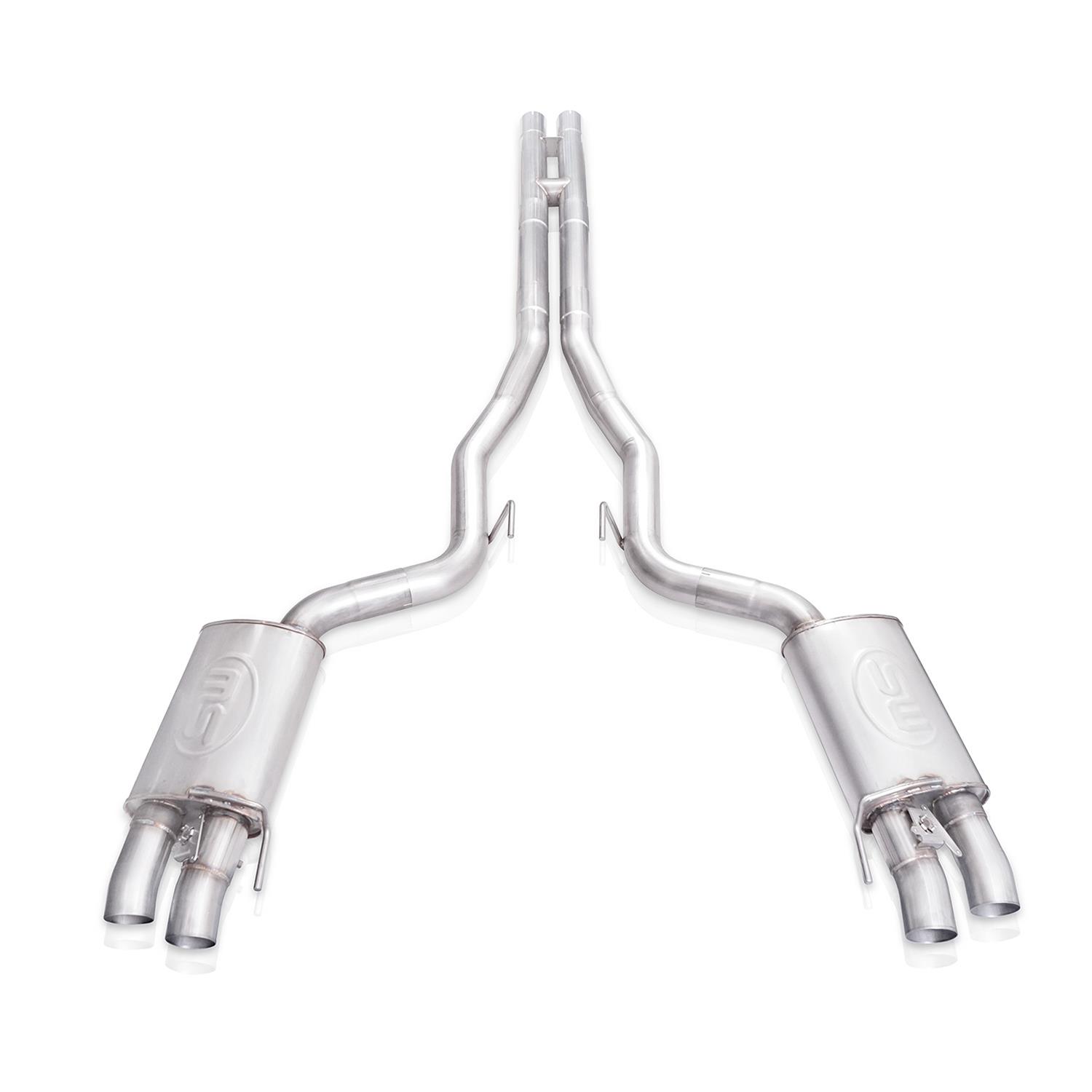 Stainless Works 2015+ Ford Shelby GT350 Redline Performance Connect H-Pipe Catback Exhaust w/Valves thumbnail 5