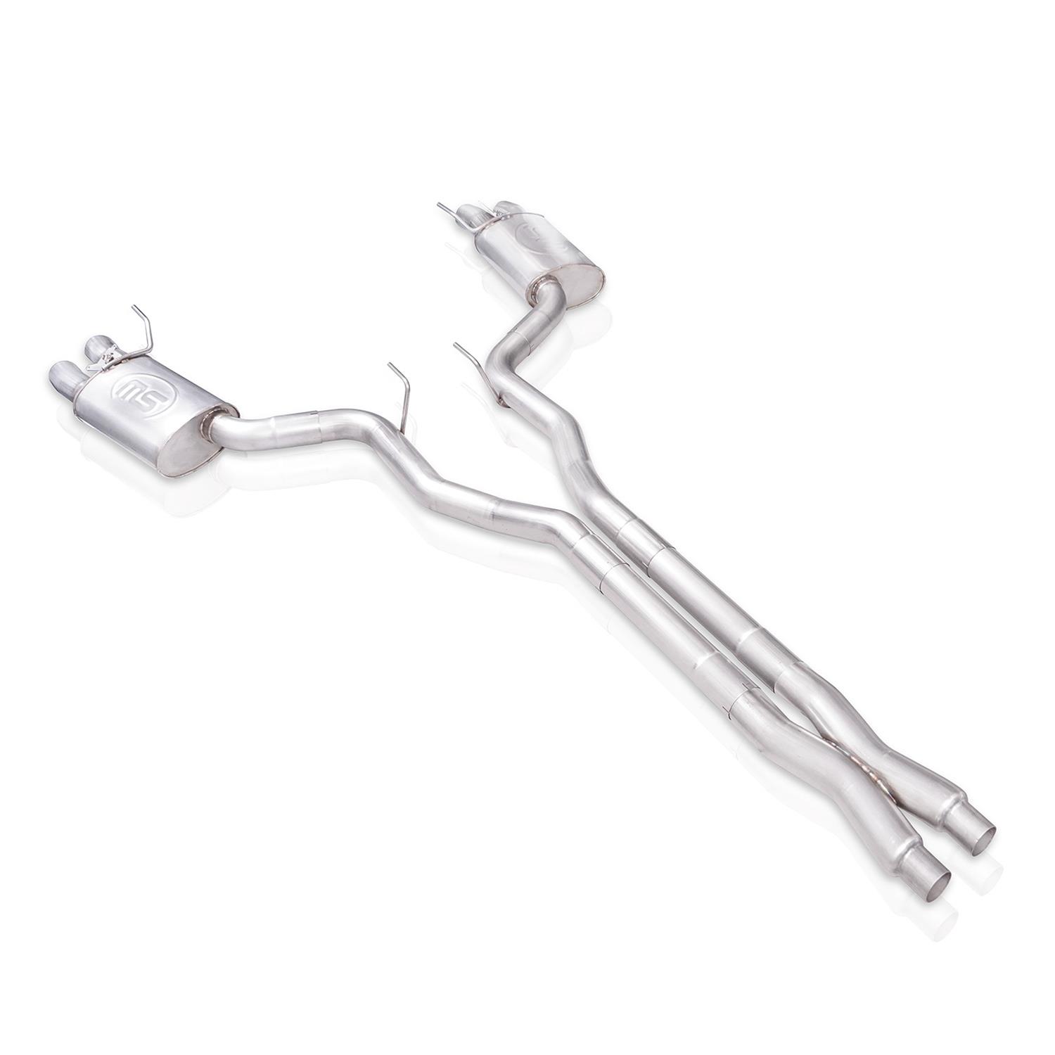 Stainless Works 2015+ Ford Shelby GT350 Legend Factory Connect X-Pipe Catback Exhaust w/Valves thumbnail 6
