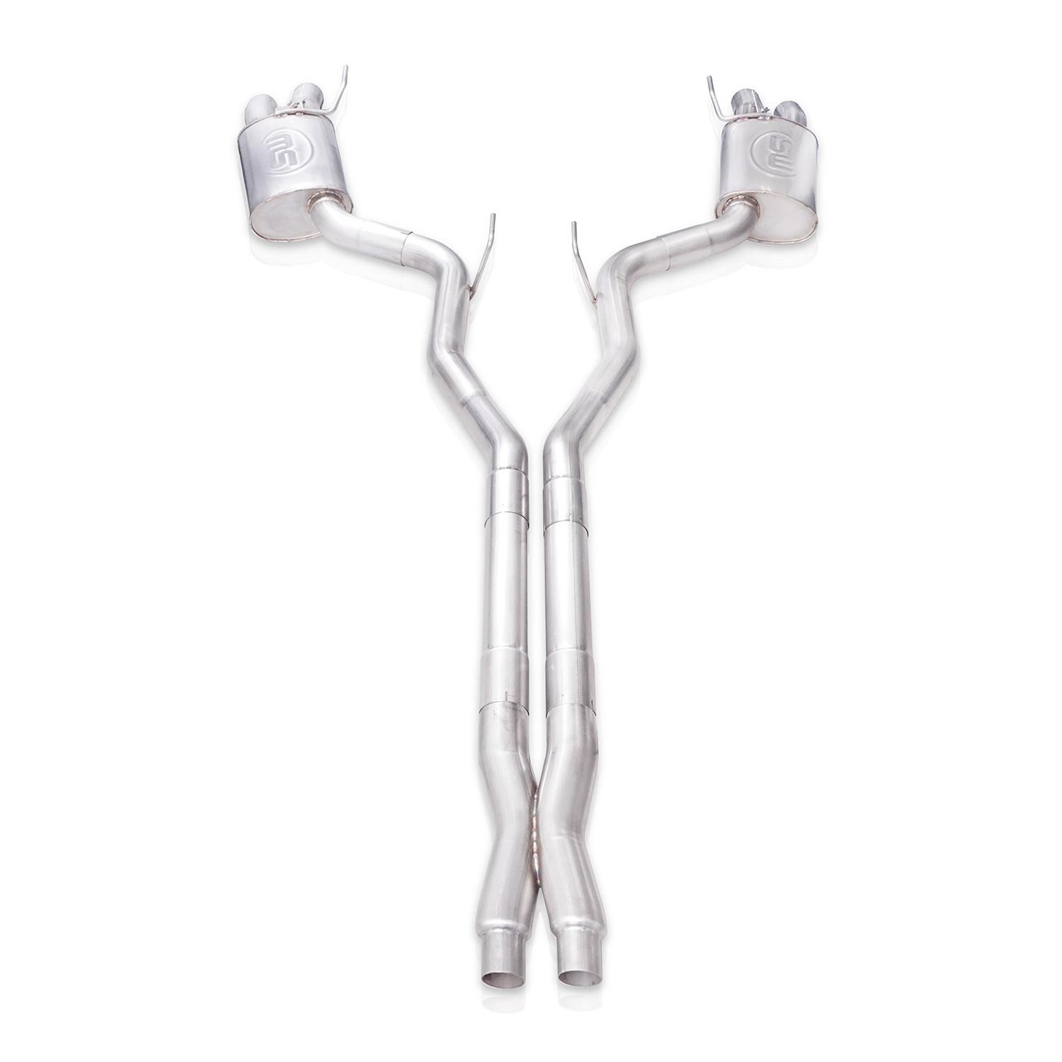 Stainless Works 2015+ Ford Shelby GT350 Legend Factory Connect X-Pipe Catback Exhaust w/Valves thumbnail 7