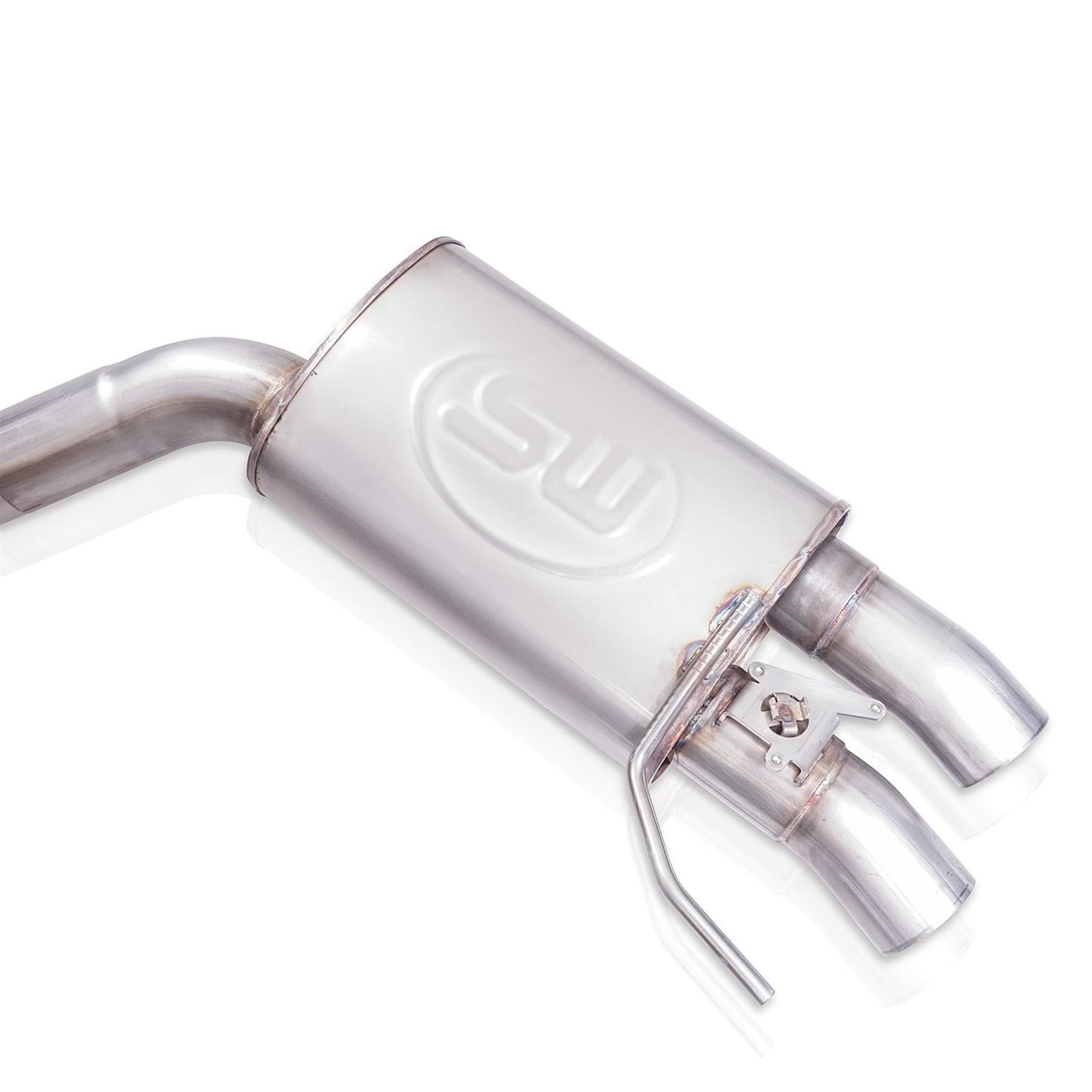 Stainless Works 2015+ Ford Shelby GT350 Redline Factory Connect X-Pipe Catback Exhaust w/Valves thumbnail 2
