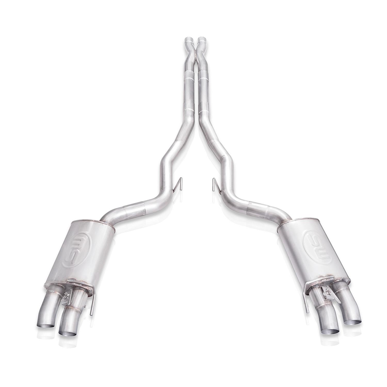 Stainless Works 2015+ Ford Shelby GT350 Legend Performance Connect X-Pipe Catback Exhaust w/Valves thumbnail 5