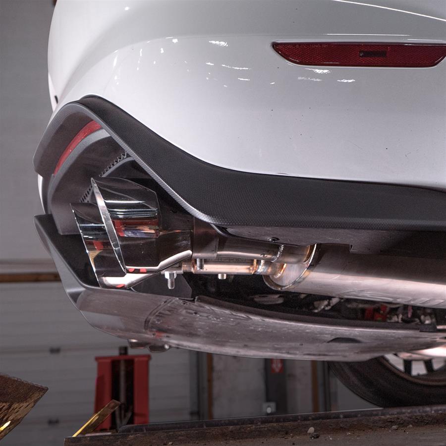 Stainless Works 2020 Ford GT500 Legend Catback H-Pipe Exhaust Factory Connect - Polished Tips thumbnail 3