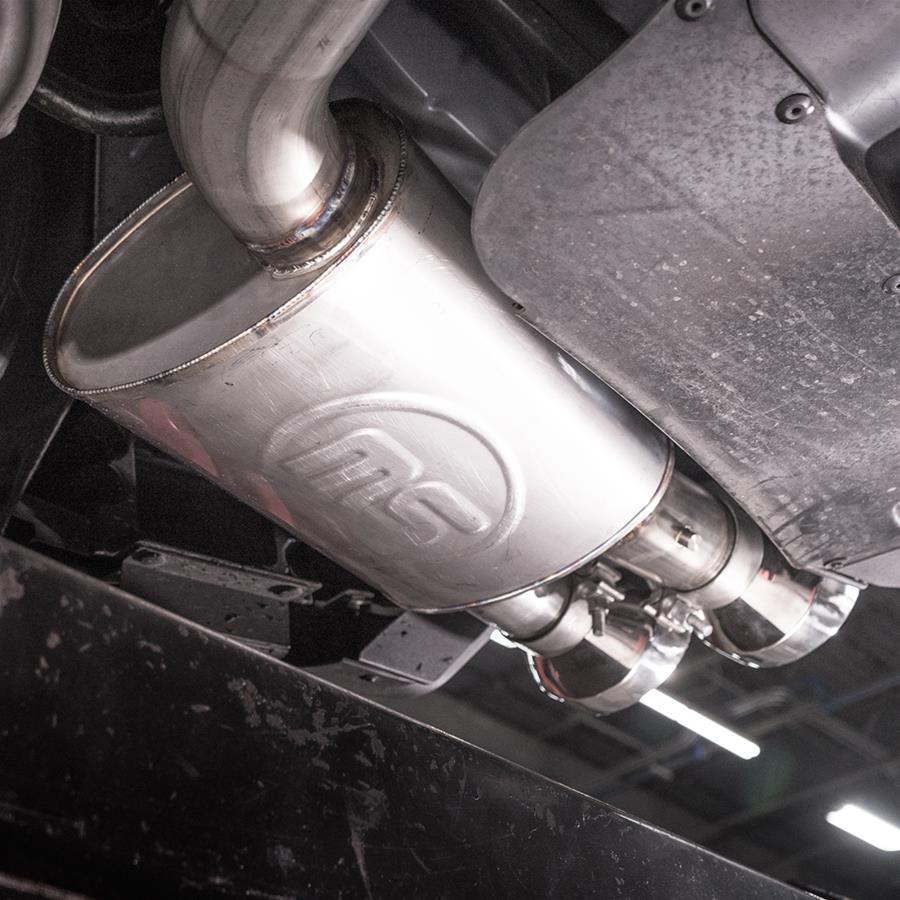 Stainless Works 2020 Ford GT500 Legend Catback H-Pipe Exhaust Factory Connect - Polished Tips