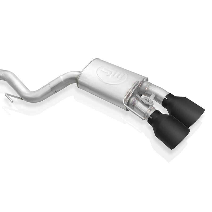 Stainless Works 2020 Ford GT500 Redline Catback H-Pipe Exhaust Factory Connect - Polished Tips thumbnail 5