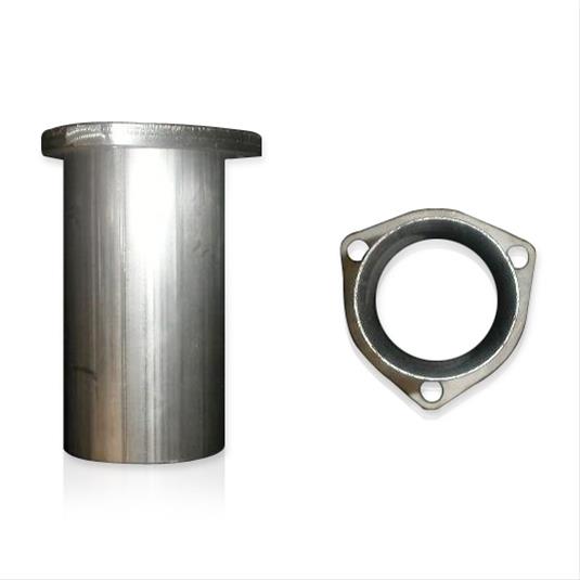 Stainless Works Collector Adapter 3-Bolt 2-1/2in OD Tubing 2in OD Outlet + O2 Bung