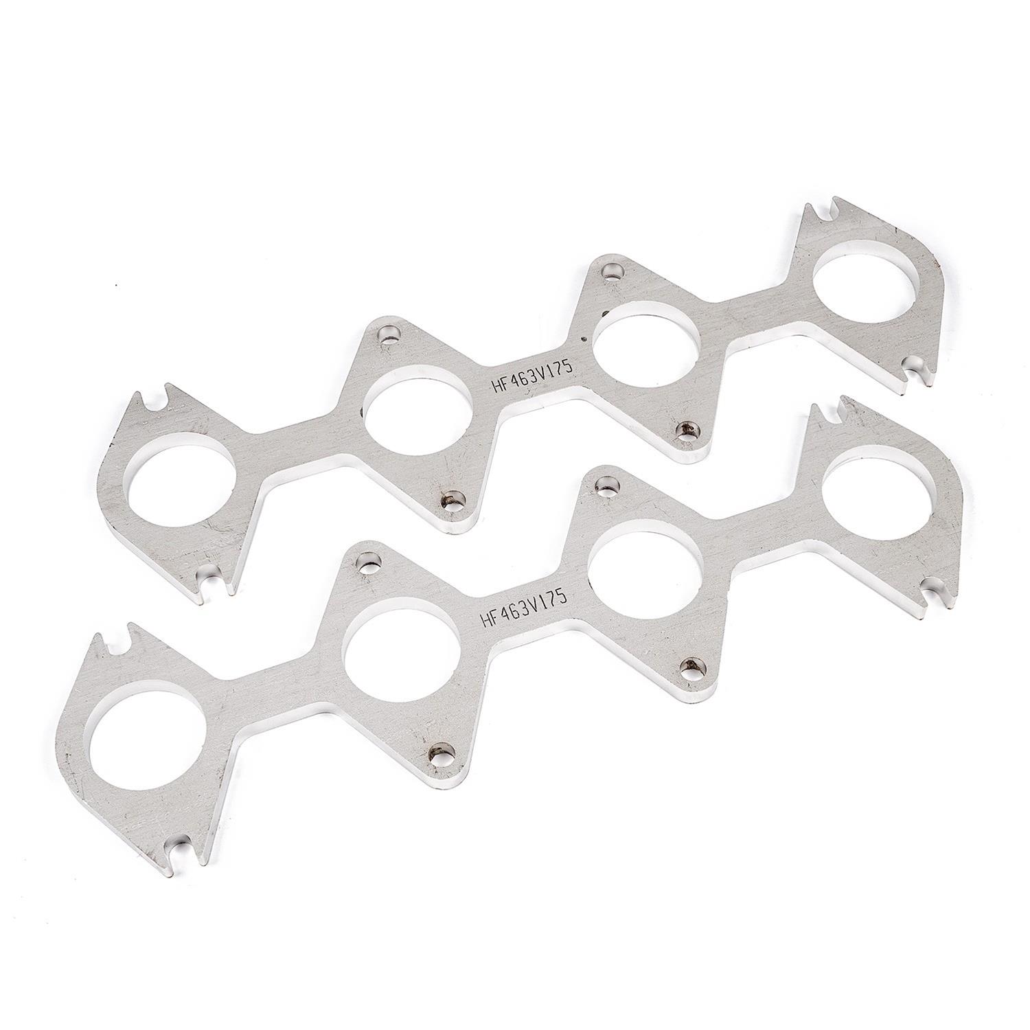 Stainless Works Small Block Ford 4.6L 3V Round Port Header 304SS Exhaust Flanges 1-5/8in Primaries thumbnail 2