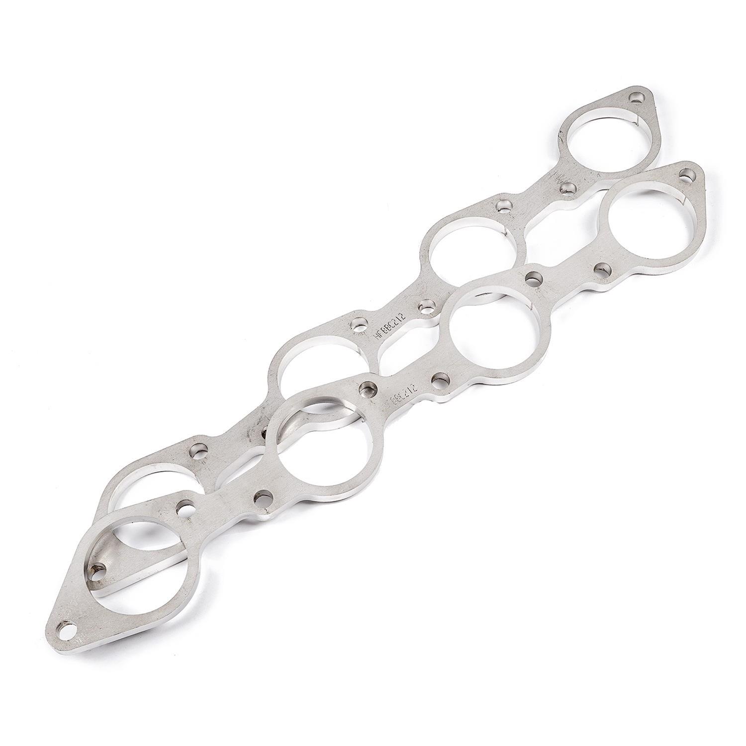 Stainless Works Big Block Chevy Round Port Header 304SS Exhaust Flanges 2-1/8in Primaries thumbnail 2