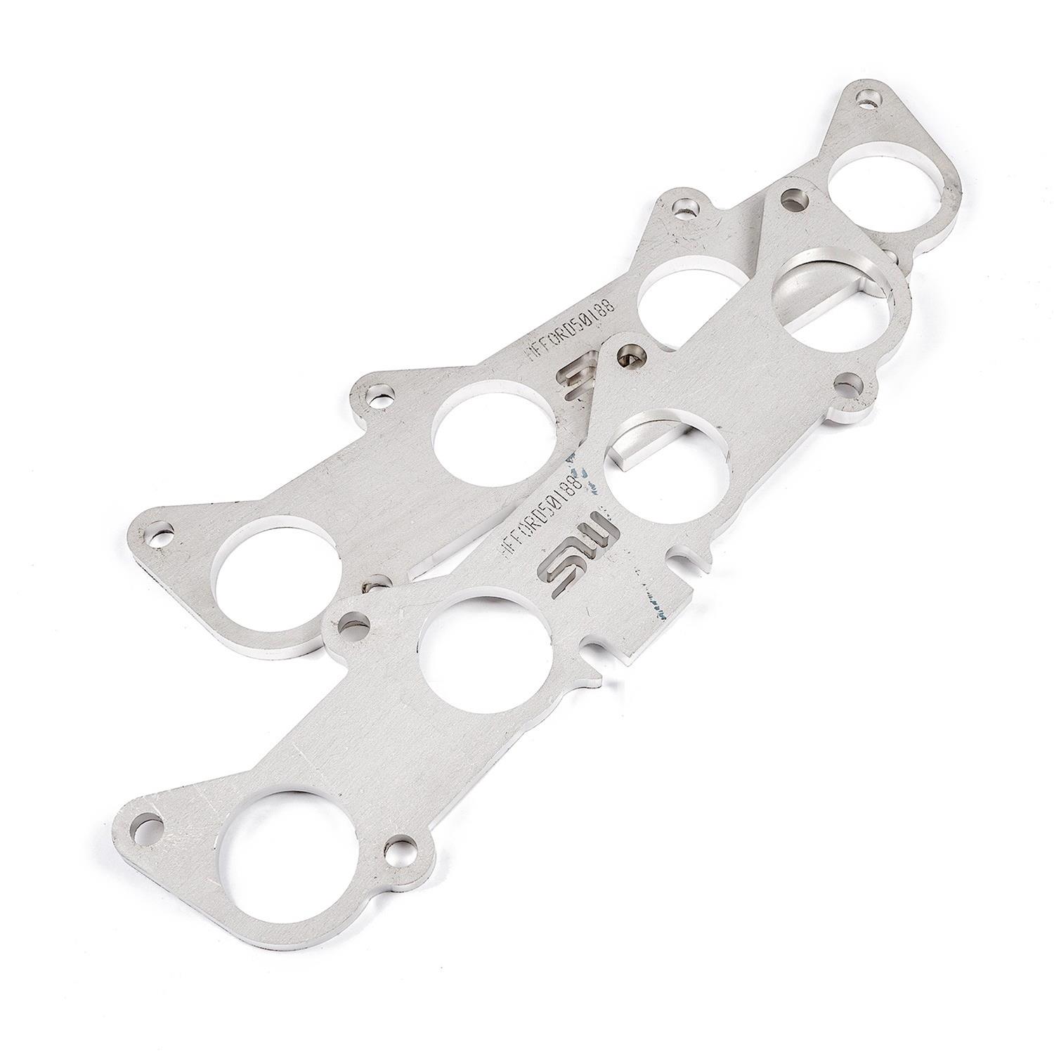 Stainless Works Ford 5.2L/5.0L Coyote Round Port Shaped Header 304SS Exhaust Flanges 2in Primaries thumbnail 2