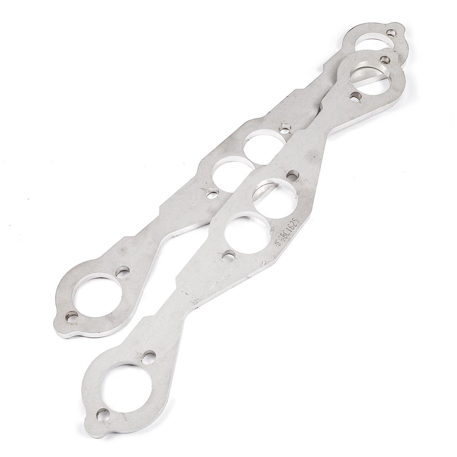 Stainless Works Small Block Chevy Round Port Header 304SS Exhaust Flanges 1-5/8in Primaries thumbnail 2