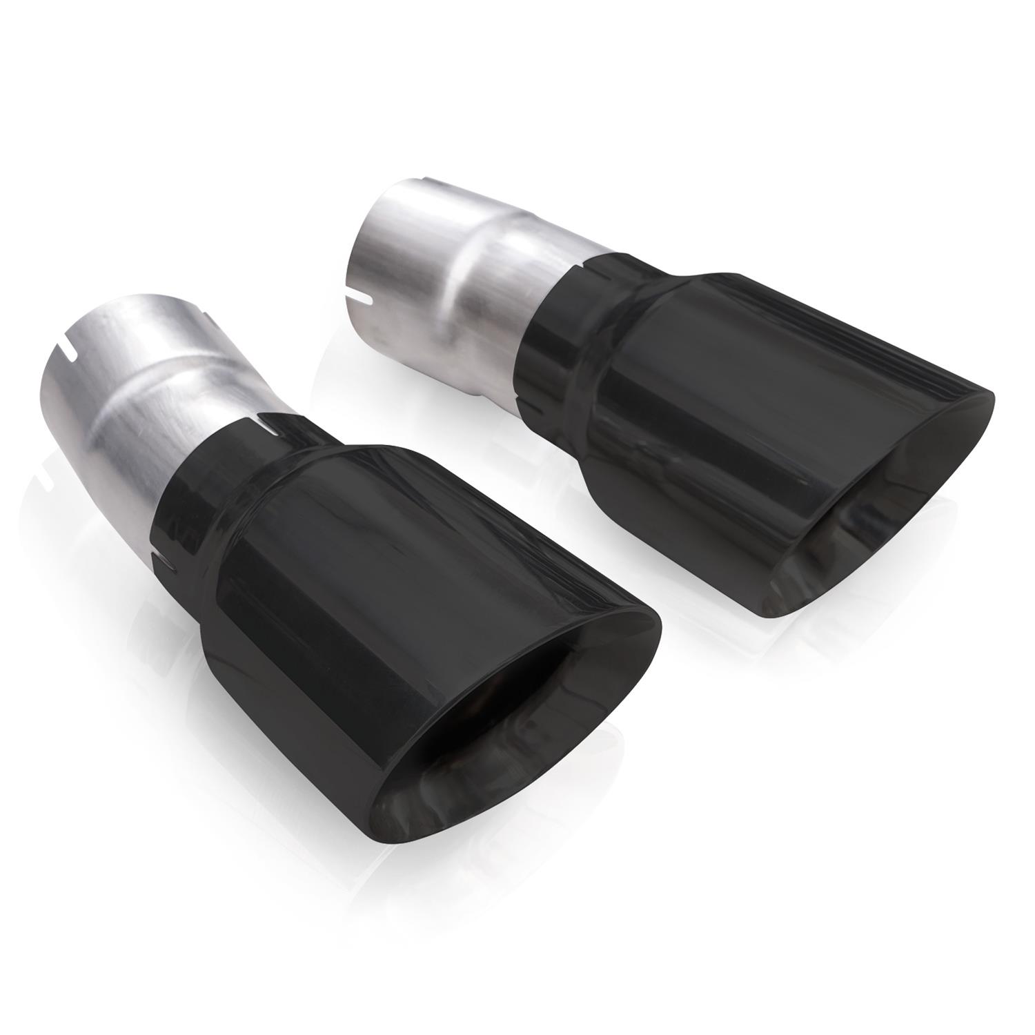 Stainless Works 4in Double Wall Slash-Cut Black Tip Kit thumbnail 4
