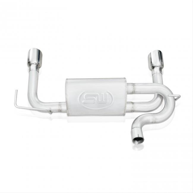 Stainless Works 2007-17 Jeep Wrangler Axle Back Exhaust thumbnail 6