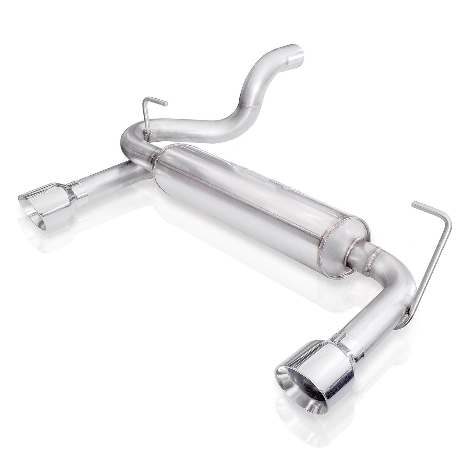 Stainless Works 2018+ Jeep Wrangler JL 304SS Factory Connect 2.5in Axle Back Exhaust System thumbnail 5
