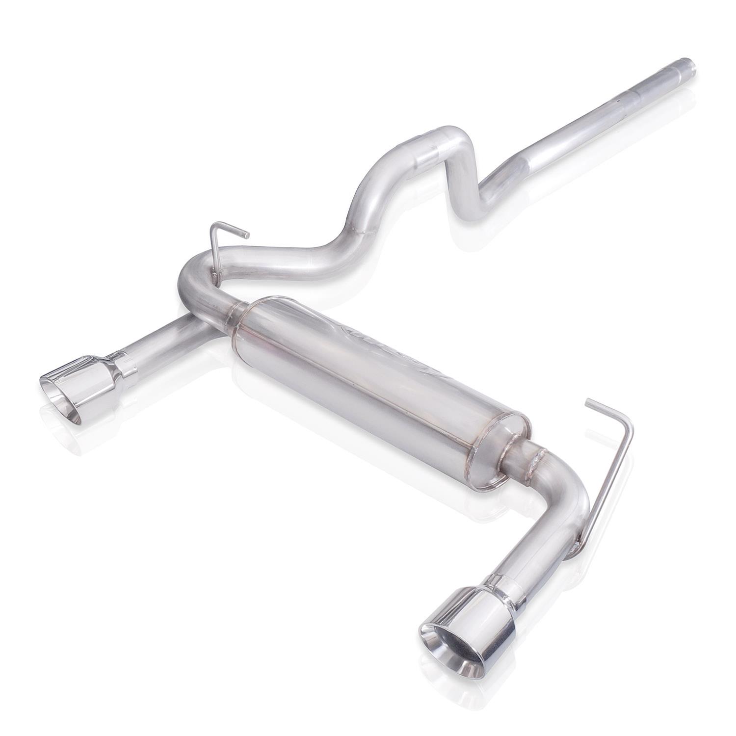 Stainless Works 2018+ Jeep Wrangler JL 304SS Factory Connect 2.5in Cat Back Exhaust System thumbnail 4