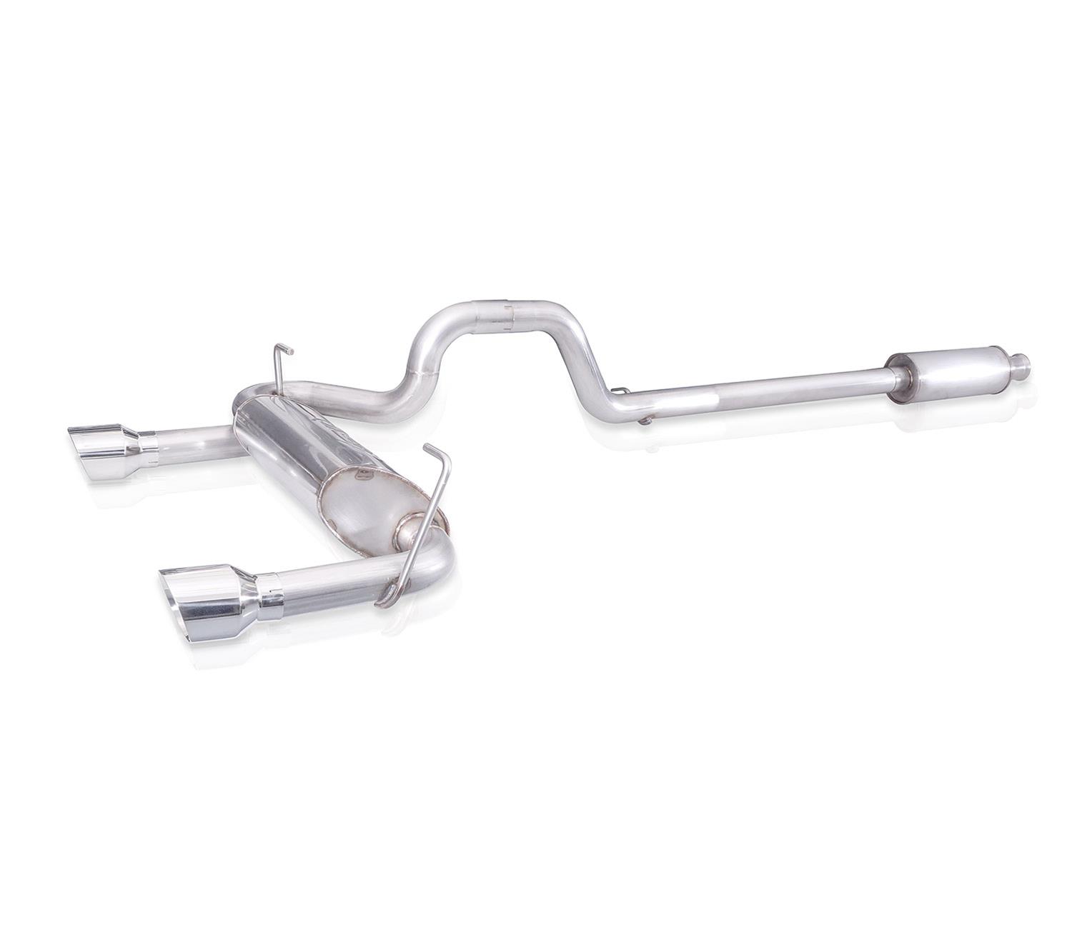 Stainless Works 2018+ Jeep Wrangler JL 304SS Factory Connect 2.5in Cat Back Exhaust System thumbnail 7