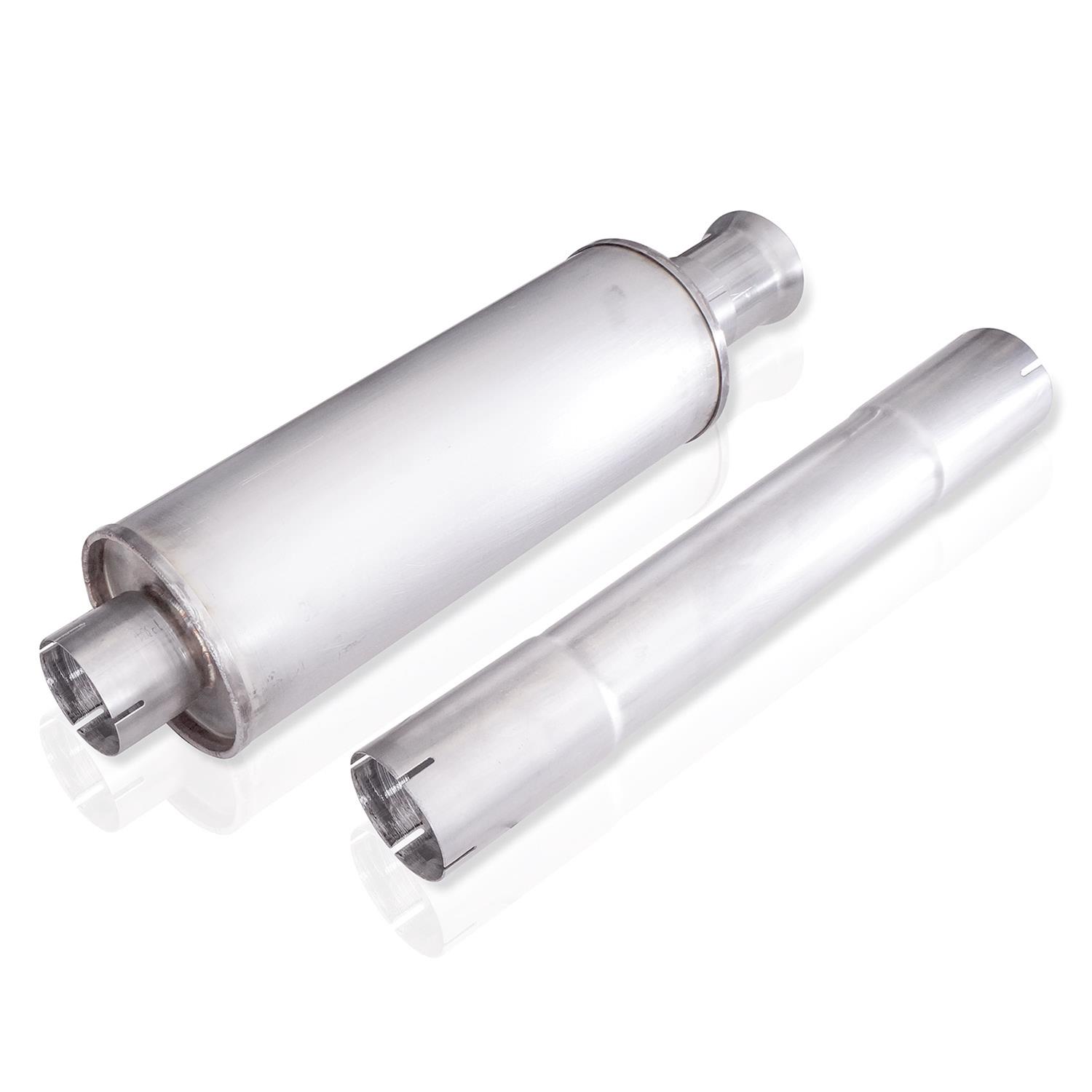 Stainless Works 2018+ Jeep Wrangler JL 304SS Factory Connect 2.5in Cat Back Exhaust System thumbnail 2