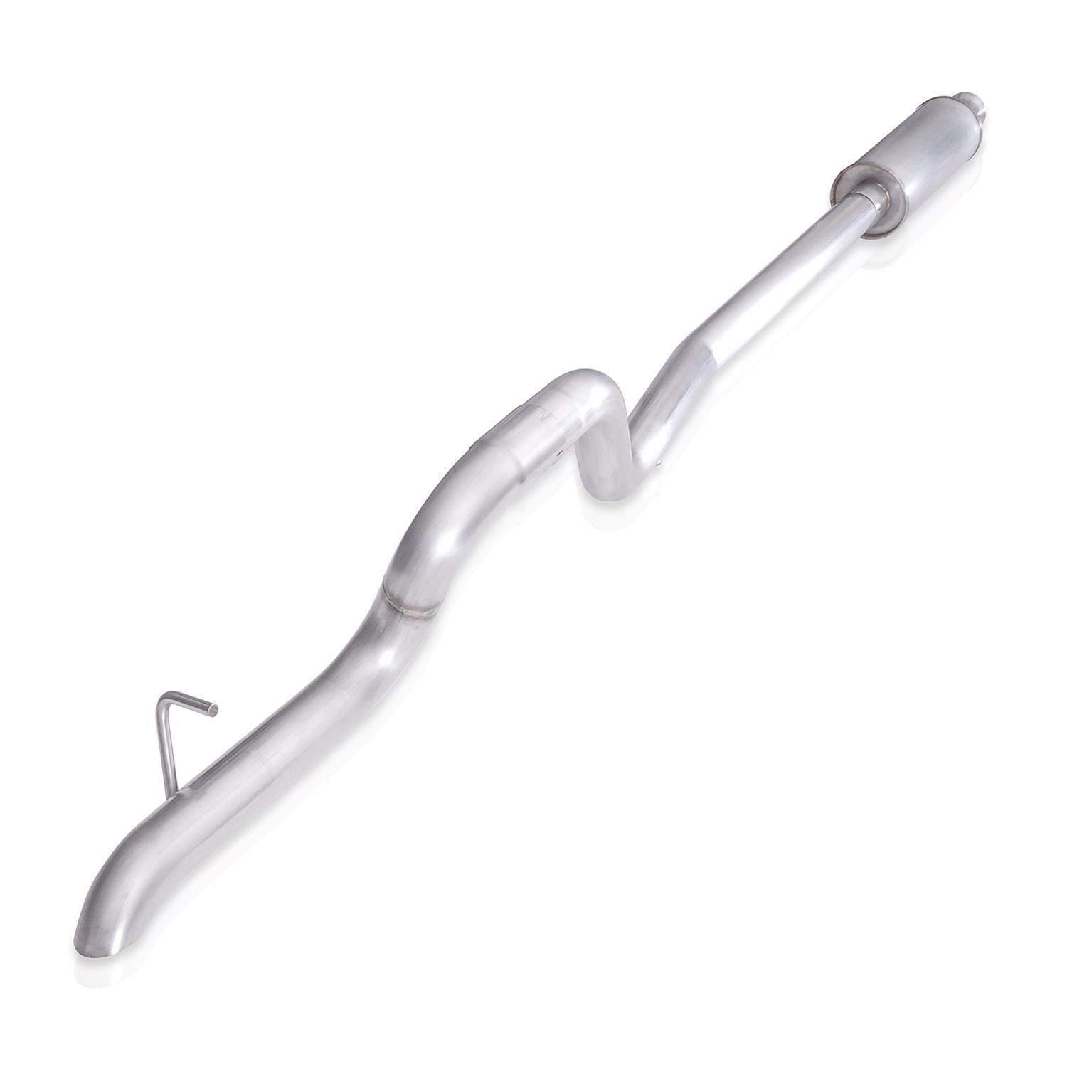 Stainless Works 2018+ Jeep Wrangler JL 304SS Factory Connect 2.5in Cat Back Dump Exhaust System thumbnail 4