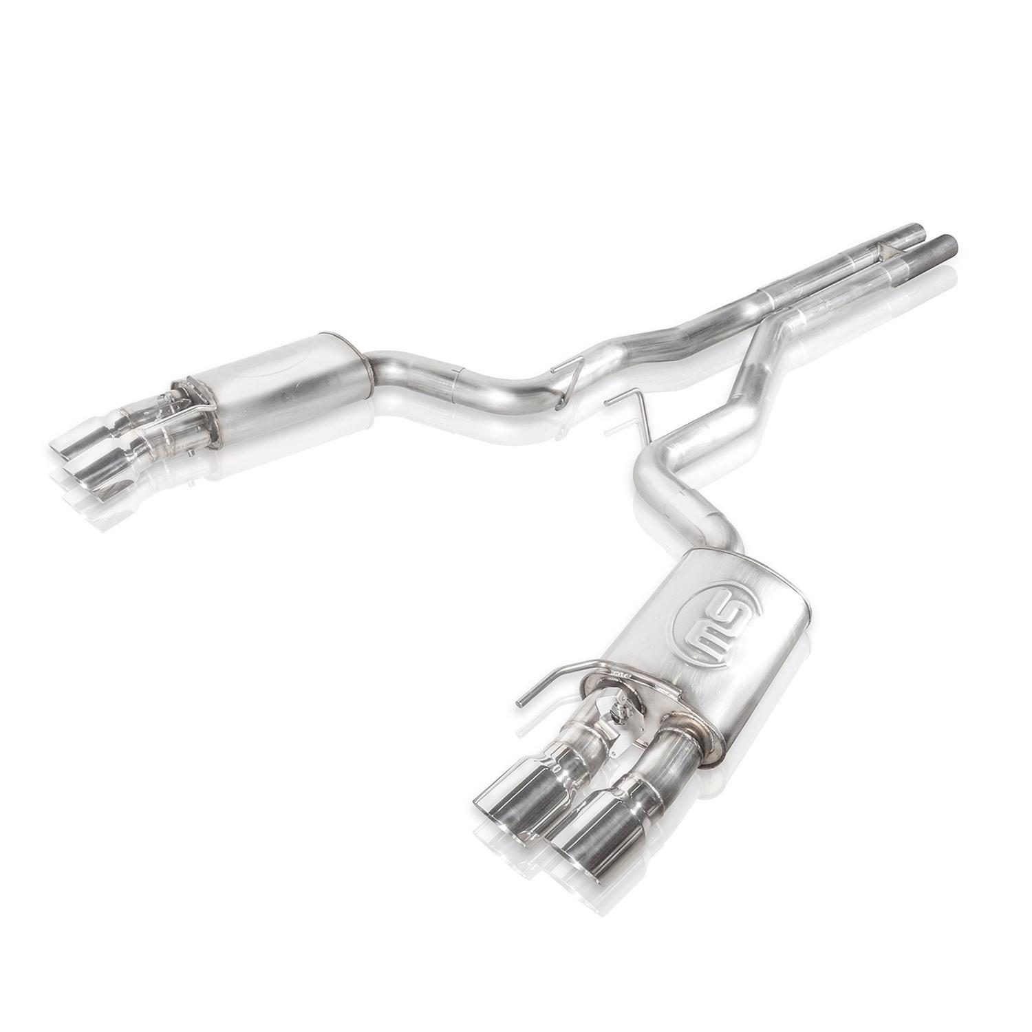 Stainless Works 18+ Ford Mustang GT Redline Cat-Back Performance Connect H-Pipe w/ Active Valves thumbnail 6