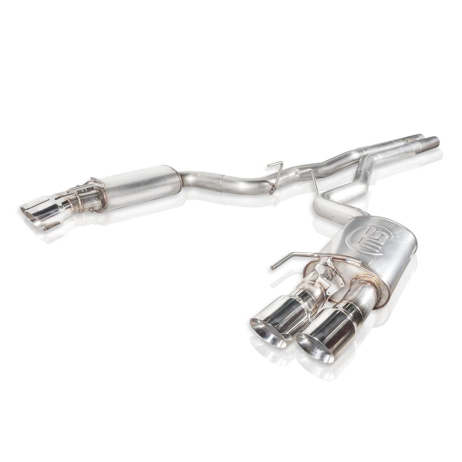 Stainless Works 18+ Ford Mustang GT Redline Cat-Back Performance Connect H-Pipe w/ Active Valves thumbnail 4