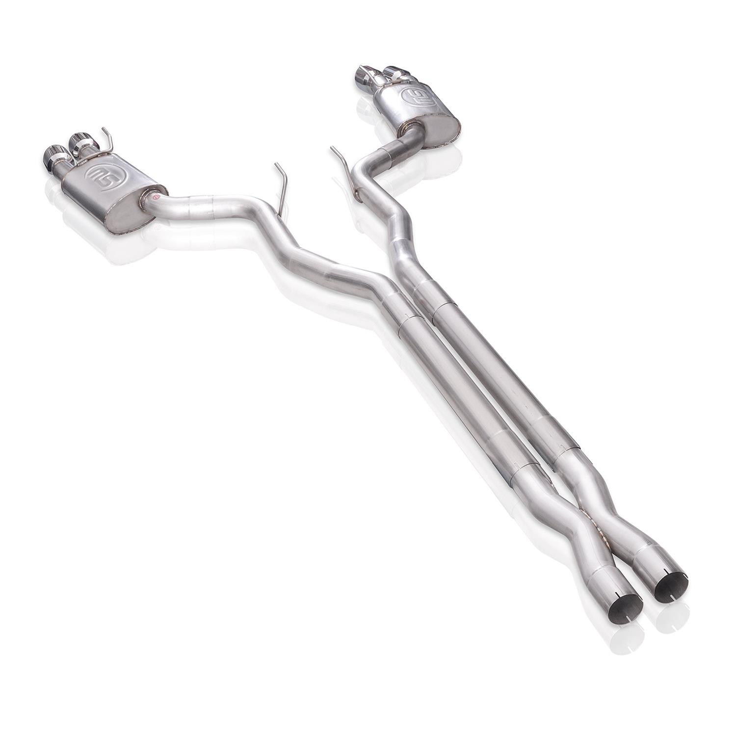 Stainless Works 18+ Ford Mustang GT Redline X-Pipe Performance Connect Cat-Back Exhaust thumbnail 2