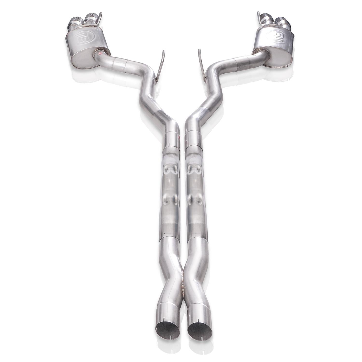 Stainless Works 18-20 Mustang GT 5.0 3in Legend Catback w/ X-Pipe thumbnail 2