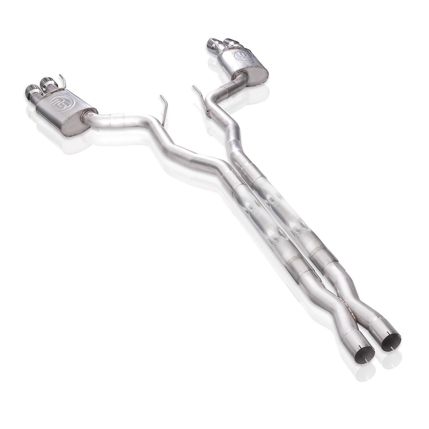 Stainless Works 18-20 Mustang GT 5.0 3in Legend Catback w/ X-Pipe thumbnail 3