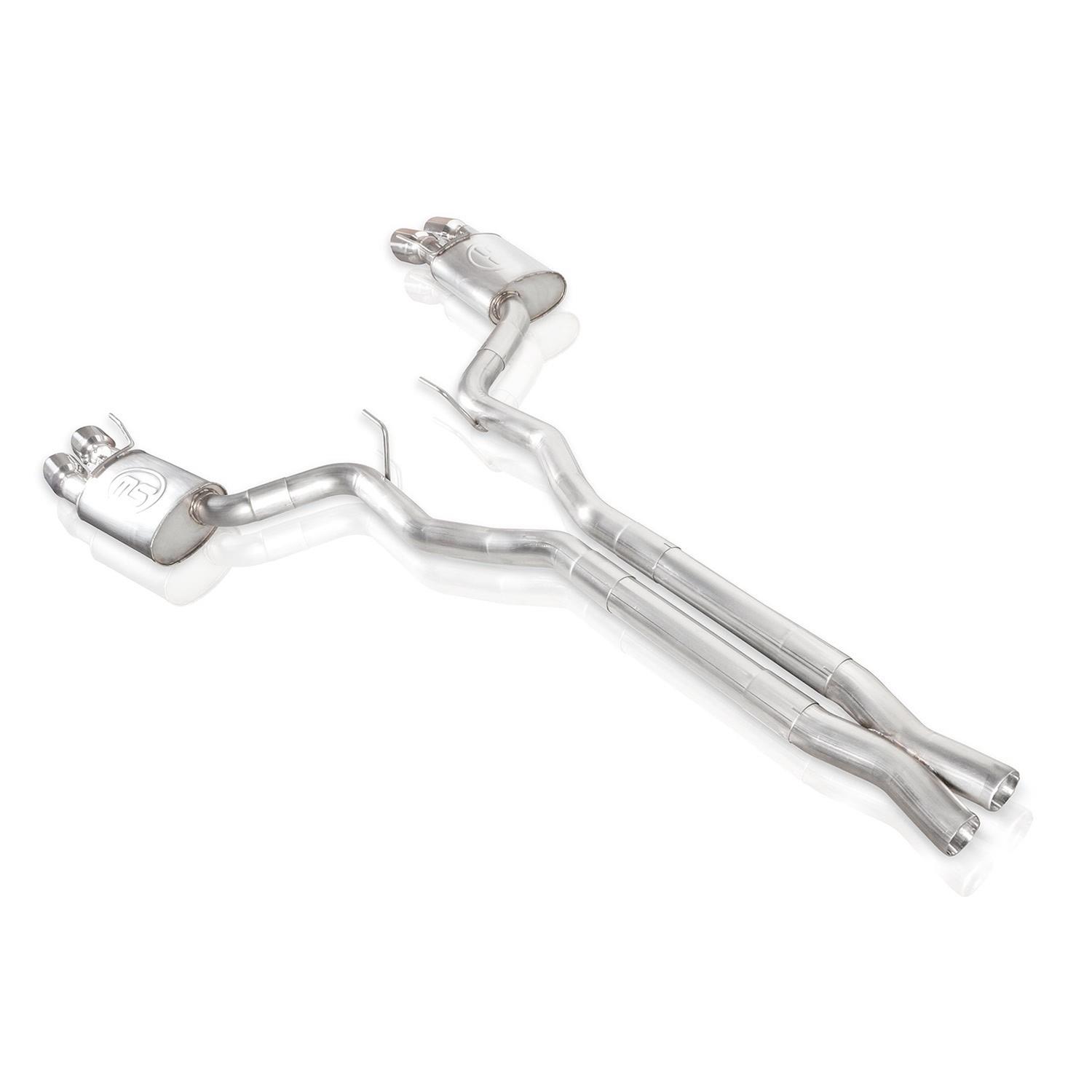 Stainless Works 18+ Ford Mustang GT Redline Cat-Back Performance Connect X-Pipe w/ Active Valves thumbnail 7