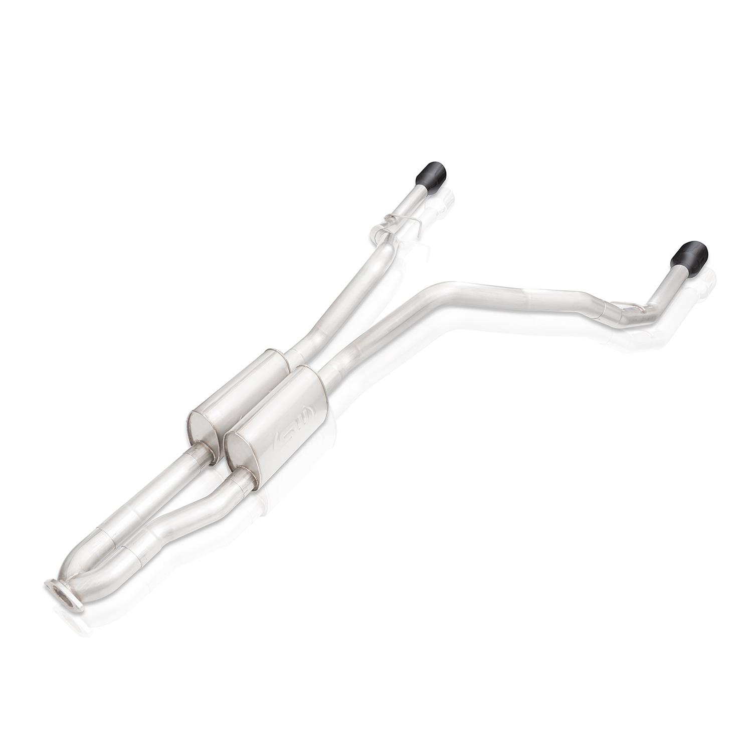 Stainless Works 2019+ Ram Redline Catback With Black Tips thumbnail 3