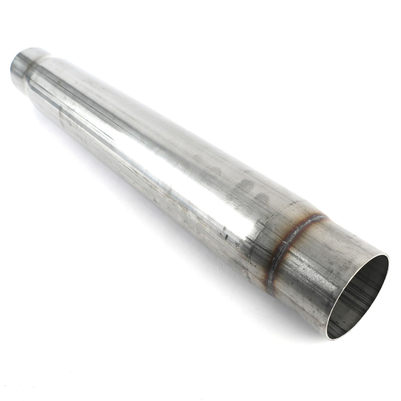 Stainless Works 3in SMOOTH TUBE MUFFLER (MILL FINISH)