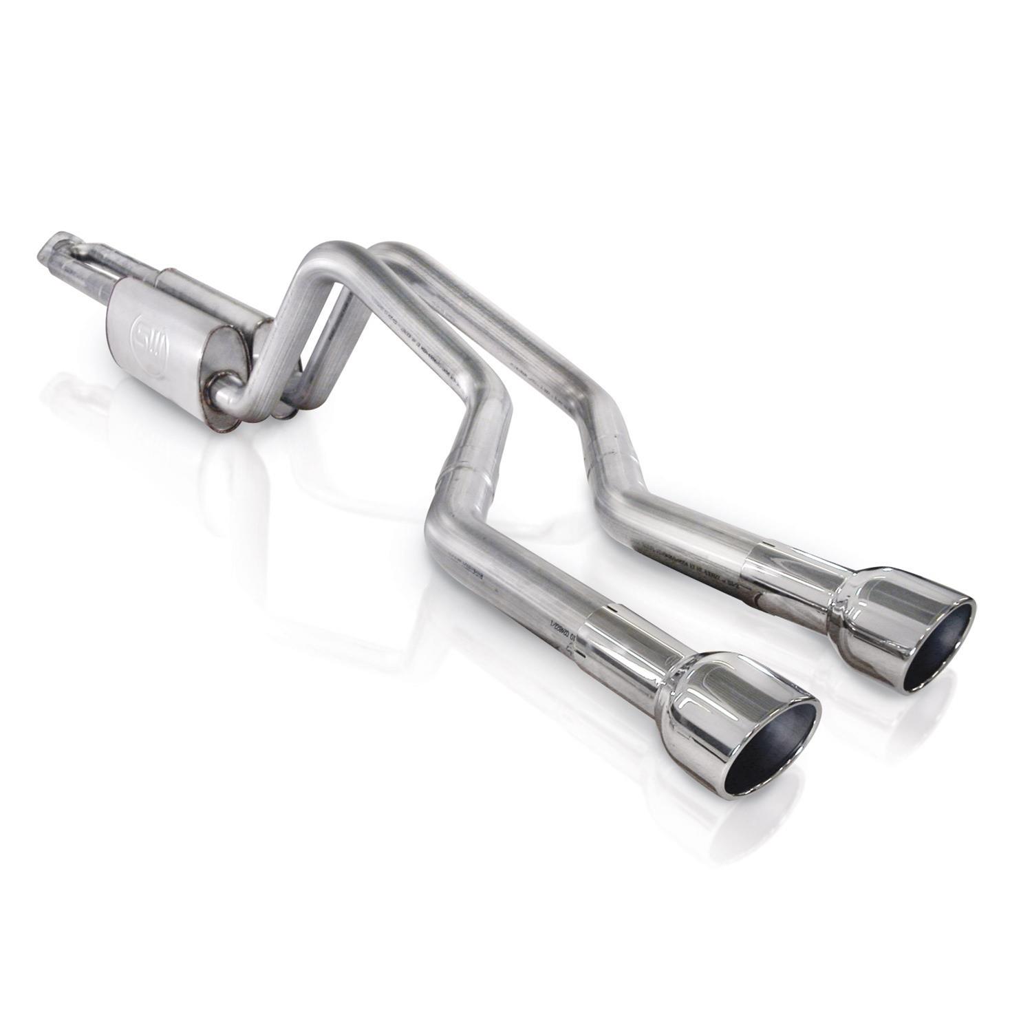 Stainless Works 2006-09 Trailblazer SS 6.0L 2-1/2in S-Tube Exhaust Y-Pipe Center Bumper Exit