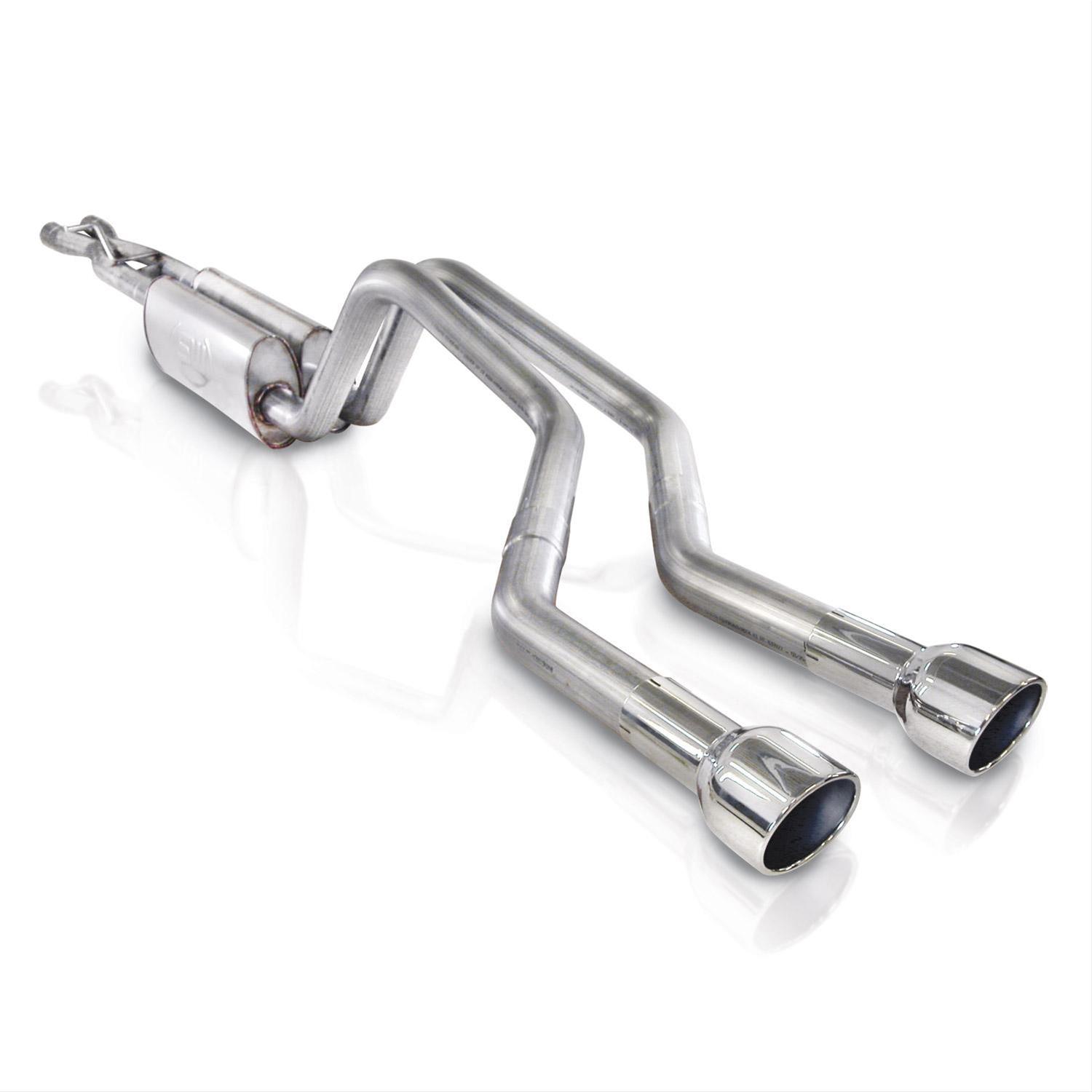 Stainless Works 2006-09 Trailblazer SS 6.0L 2-1/2in S-Tube Exhaust Y-Pipe Side Bumper Exit